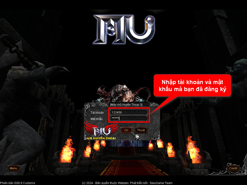 Chức năng chính của Game MU Đấu Sĩ